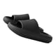 thumbnail image 3 of Zapatillas de casa, sandalias antideslizantes de EVA, zapatillas de suela gruesa con punta abierta para parejas, negras, adecuadas para el tamaño 41-42 2 piezas kenally  AP001383-07B, 3 of 7
