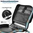 thumbnail image 4 of FORMRS Zipper Binder with Shoulder Strap 2-inch Ring 500 Sheet Capacity File Bag, Cartoon Capybaras, 4 of 5