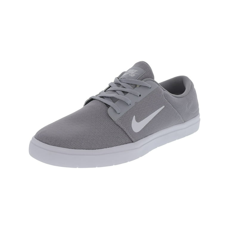no Adaptar álbum Nike Men's Sb Portmore Ultralight Wolf Grey / White Cool Ankle-High  Skateboarding Shoe - 13M - Walmart.com