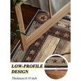 thumbnail image 4 of Texas Star Area Rug for Bedroom 5x7 Ft Farmhouse Country Star Wood Grain Super Soft fuzzy Throw Rug Non-Slip Fluffy Plush Indoor Floor Carpet for Living Room Nursery Home Decor, 4 of 8