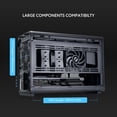thumbnail image 2 of Chasis Lian Li A3X-WD Micro Form Factor de 26,3 L sin ventiladores, color negro, 2 of 4