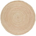 thumbnail image 2 of SAFAVIEH Braided Calvin Transitional Cotton Reversible Area Rug, Beige, 10' x 10' Round, 2 of 11