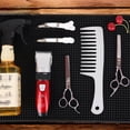 thumbnail image 2 of OUNONA barber tools mat Haircut Tools Storage Mat Non-skid for Home Use 1 Pc, 2 of 8
