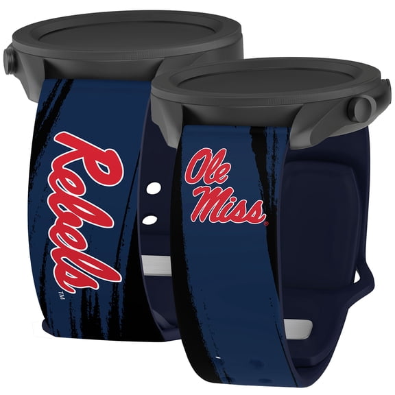 Mississippi HD Paint Stripe Unisex Watch Band for Samsung Galaxy Watch 4 - 7 and More, 22mm Long by Affinity Bands