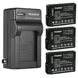 Kastar 3-Pack Battery and AC Wall Charger R… product image