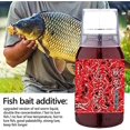 thumbnail image 3 of Red Worm Liquid Bait, Fish Scent Bait Fish Additive, Concentrated Fishing Lures Baits, Safe Effective Fish Attractant, 3 of 5