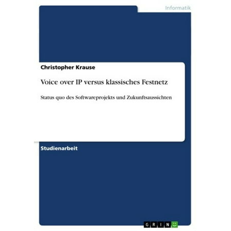 Voice over IP versus klassisches Festnetz - eBook