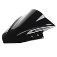 thumbnail image 4 of Parabrisas de motocicleta PC negro, deflector de parabrisas compatible con Kawasaki Ninja 300/EX300 2013-2018, 4 of 8