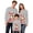 Grey_001, variant on QTSHPN Family Matching Hoodie Parent Child Sweatshirts Cozy Holiday Outfit Festive Printed Kids Sweatshirt