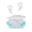 White, variant on under 5 dollar items Wireless Earbuds, Bluetooth 5.4 Ear Buds with Smart Touchscreen Case & Noise Cancelling, 48H Playtime, Bass Stereo Sound, Compatible with iPhone/Android, Pad