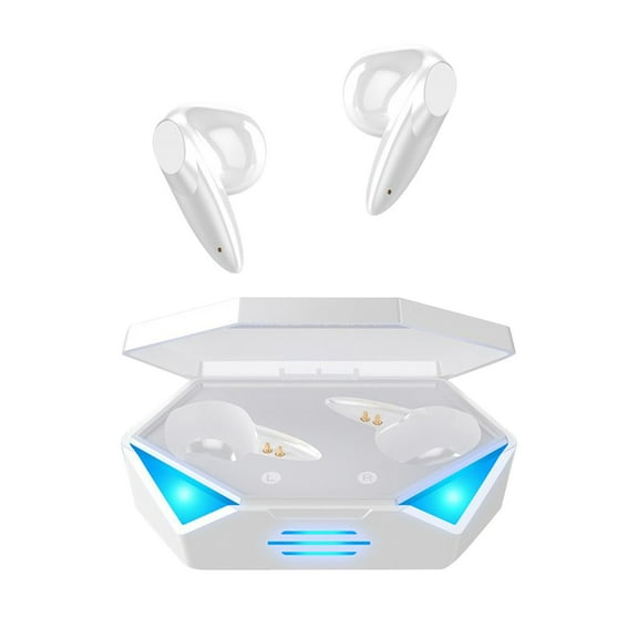 True Wireless Earbuds Bluetooth 5.2 Headphones, Earphones for Sports, 5H W/ 400mAh Charging Case, Stereo In-Ear Headset W/Mic, Bluetooth Headset