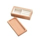 thumbnail image 3 of Joyero organizador para mujer, rectangular, cofre del tesoro Color madera claro, 3 of 9