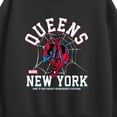 thumbnail image 2 of Marvel - Spider-Man Queens New York - Women's Oversized Fleece Crew Sweatshirt, 2 of 4