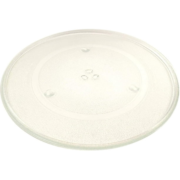 HQRP 16 1/2" Glass Turntable Tray Compatible with GE WB48X29704 PES7227SL1SS Microwave Oven