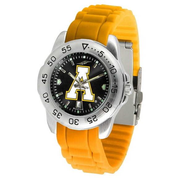 Black Appalachian State Mountaineers Sport AC AnoChrome Watch
