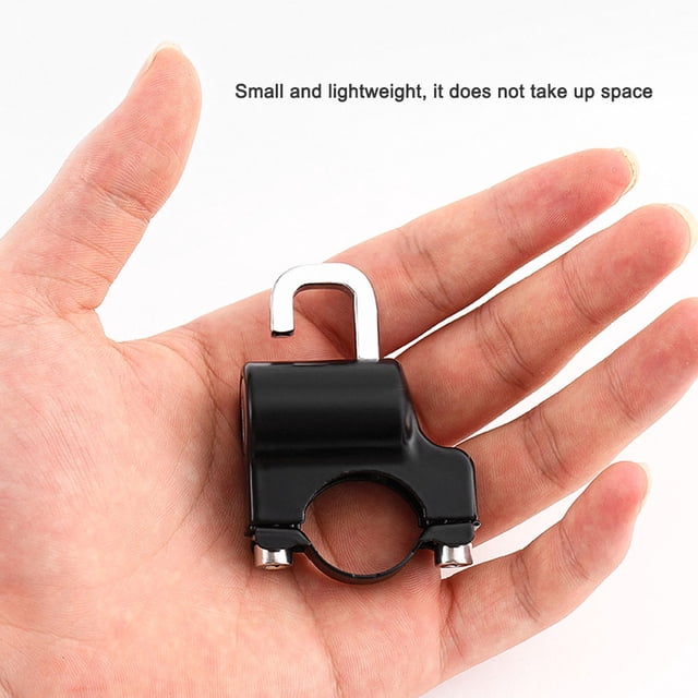 Car lock,Handlebar Bike -theft Safety Portable Helmet All-metal With 2 Safety Lock All-metal Helmet Lock 2 Handlebar Bike With 2 Handlebar Siuke Papapi Anrio