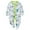 Green, variant on Baby-Boys and Toddler Long Sleeve Cotton Zip-Front One Piece Footed(Beige,0-3M)