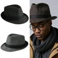 thumbnail image 2 of Durability Men's Hat Vintage Styles English Gentleman Hat Warm Lining Hat, 2 of 14