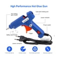 thumbnail image 3 of 11mm 60W/80W/100W Silicone Gun Hot Glue Toolboxes Kit Professional Deco Handgun With Bullets Metal Home Tools For DIY Arts Home Quick Repairs ,Fast Preheating, 3 of 5