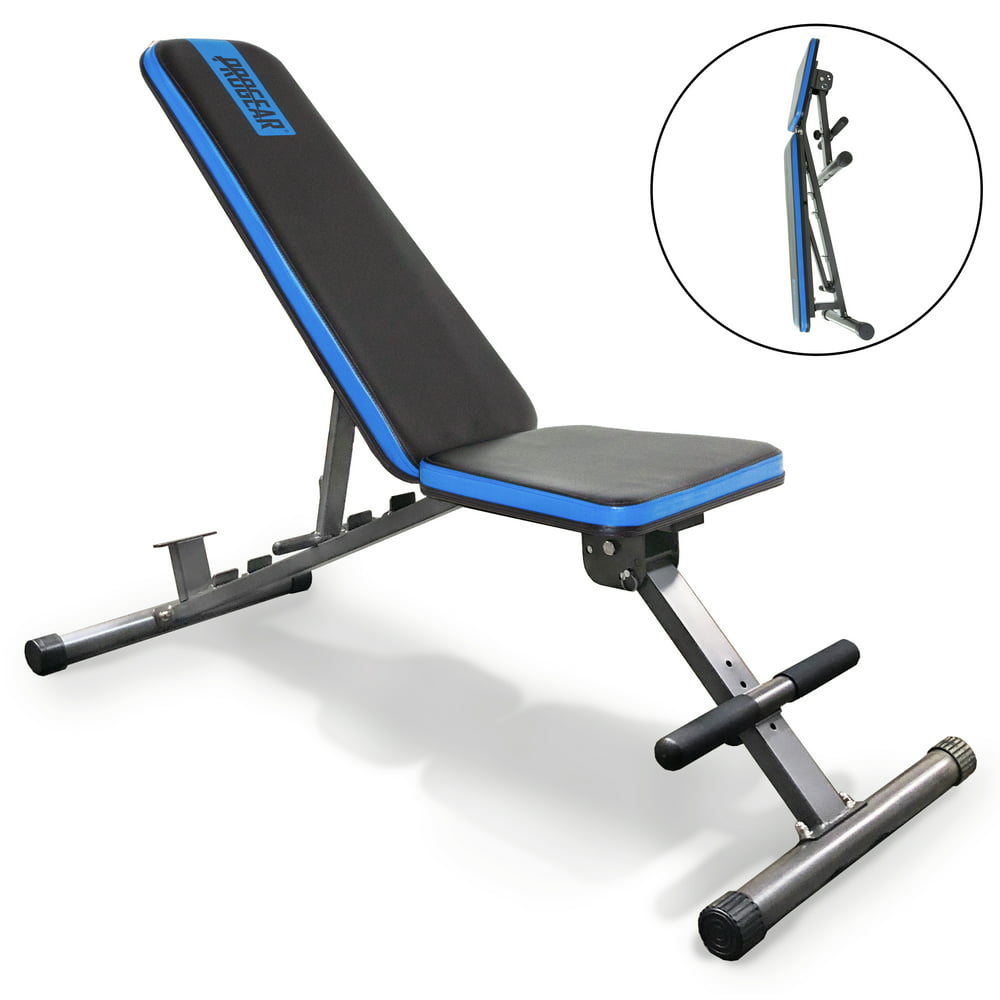 PROGEAR 1300 Adjustable 12 Position Weight Bench with an Extended 800lb Weight Capacity and Leg Hold Down