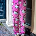 thumbnail image 3 of Halloween Sanrio Hello Kitty Pajamas Pants Unisex Autumn Winter Warm Flannel Sleepwear Trendy Pumpkin Y2K Cartoon Home Clothes, 3 of 4