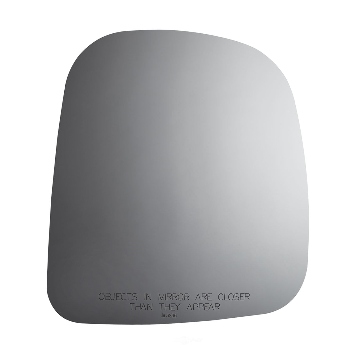 Burco Side View Mirror Replacement Glass - Clear Glass - 3236