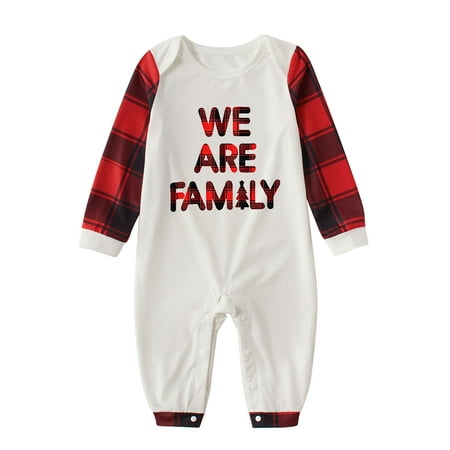 

AnuirheiH Xmas Pjs Set Matching Family Sets Christmas Casual Printed Top With Bottom Outfits Home Wear Clearance Under $10