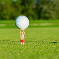 thumbnail image 4 of Paquete de 6 soportes de plástico para camisetas de golf para chicas, ideales para golfistas., 4 of 7