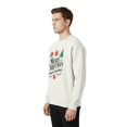 thumbnail image 3 of Gildan Merry Xmas Sweatshirt, Crewneck Christmas Print Pullover White Holiday Graphic Sweater, M, 3 of 4