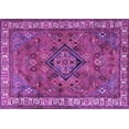 thumbnail image 1 of Ahgly Company Indoor Rectangle Persian Purple Traditional Area Rugs, 4' x 6', 1 of 4