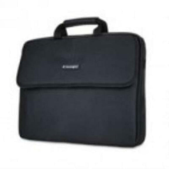 Kensington 17" Laptop Sleeve, Padded Interior, Interior/Exterior Pockets, Black