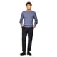 thumbnail image 2 of Jersey Tommy Hilfiger de punto trenzado para hombre, color índigo desteñido, talla L, 2 of 4