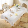 thumbnail image 1 of Nappe de Table à Manger Nappe Sans Rinçage Anti-Huile Imperméable Anti-Brûlure Luxe Léger Style PC Nappe en Tissu, 1 of 7