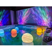 BlissLights H2Orb - Indoor/Outdoor LED Glowing Orb Light for Garden, Patio, Pool, Tabletop, Night Light (IP67 Waterproof)