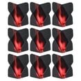 thumbnail image 1 of Uxcell Fléchettes de Vol, 9 Pack Accessoires de Fléchettes Standard pour Animaux, Noir, Rouge, 1 of 5