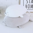 thumbnail image 4 of Adorable Lion de Mer Animal en Peluche Rembourré Poupée Coussin Jouet pour Enfants Canapé Chaise Déco, 4 of 8