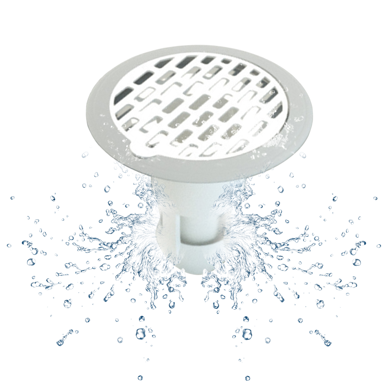 Anti-Odors Drain Strainer, Anti-Odor Floor Drain, Reusable Round Hair  Strainer Shower Floor Drainer Shower Floor Drain, for Kitchen Bathtub White  