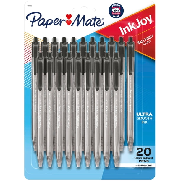 Bolígrafos Paper Mate InkJoy 100RT de Punta Media 1.0 mm