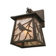thumbnail image 3 of Meyda Tiffany 115358 7" W Stillwater Song Bird Hanging Wall Sconce - Silver, 3 of 6