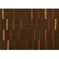 thumbnail image 1 of Ahgly Company Indoor Rectangle Abstract Orange Contemporary Area Rugs, 7' x 10', 1 of 1