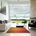thumbnail image 7 of Ahgly Company Machine Washable Indoor Rectangle Transitional Neon Orange Area Rugs, 5' x 8', 7 of 7