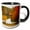 Black/White, variant on 3drose, Barn Landscape, 15oz Mug