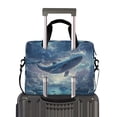 thumbnail image 2 of FORMRS 16" Laptop Bag Carrying Sleeve Case with Handle Travel Shoulder Briefcase, Night Floating Whale, 2 of 8