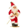 thumbnail image 4 of Santa Claus Doll, Santa Claus Sledge Figurine, Festive Statue, Xmas Santa Claus Ornaments for Table Party Indoor Decoration Style E, 4 of 8