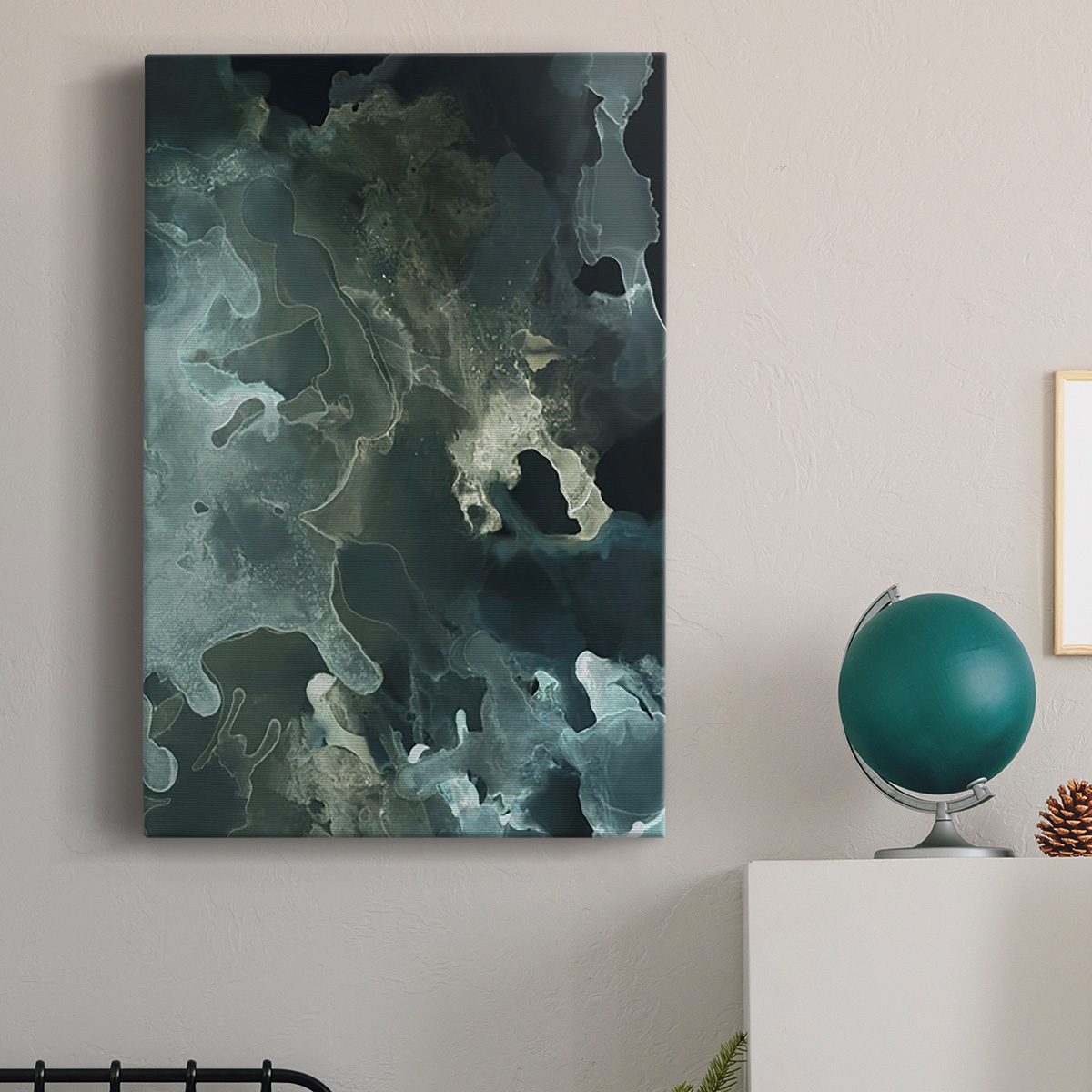 Gilded Spector I Premium Gallery Wrapped Canvas - Ready to Hang