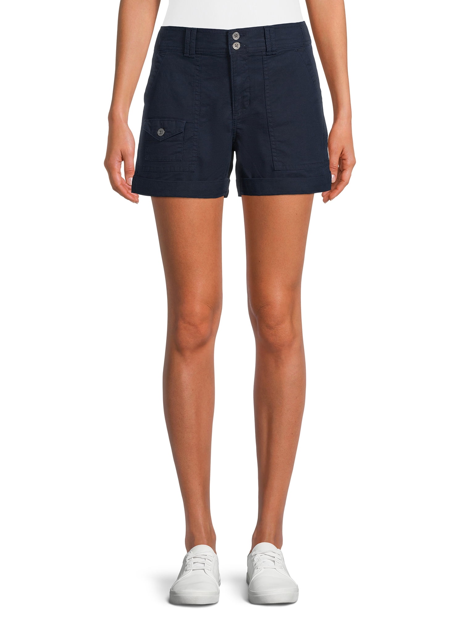 Time and Tru Women's Utility Shorts