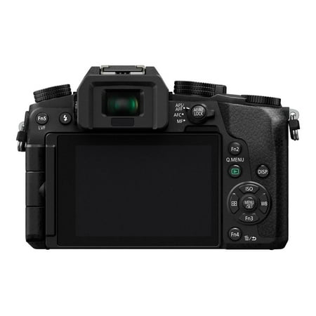 Panasonic Lumix DMC-G7 16 Megapixel Mirrorless Camera with Lens, 14 mm, 42 mm, Black