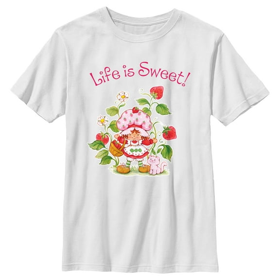 Boy's Strawberry Shortcake Life is Berry Sweet Graphic T-Shirt