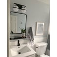 thumbnail image 5 of 5662BK-LL Hinkley Lighting Hollis - 10W 2 LED Bath Vanity in Transitional and Mid-Century Modern and Scandinavian Style - 15 Inches Wide by 9.25, 5 of 11