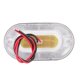 thumbnail image 3 of Luz De Cubierta Marina, Luz De Yate Blanca De 12 V Fácil De Instalar, Para Remolque De Caravana RV ANGGREK FJQC03, 3 of 8